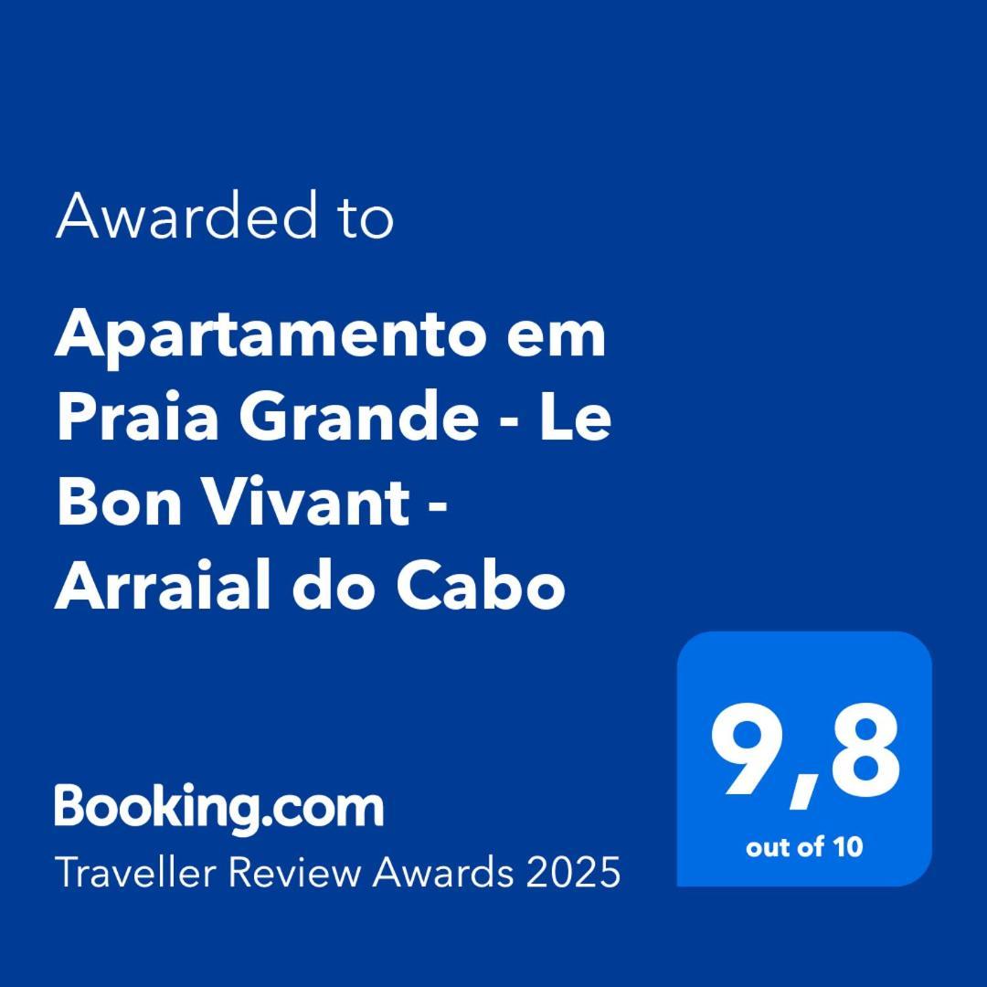 Apartamento Em Praia Grande - Le Bon Vivant - Arraial Do Cabo Kültér fotó